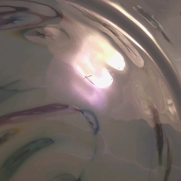 Murano Glass Plate Italian Art Glass Millefiori - Picture 9 of 16